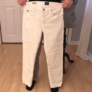 Ivory Corduroy Pants in good used condition